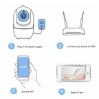 4K HD 360° Smart Indoor Pet Camera - Night Vision & Motion Tracking | Carepetly