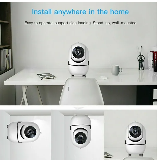 4K HD 360° Smart Indoor Pet Camera - Night Vision & Motion Tracking | Carepetly