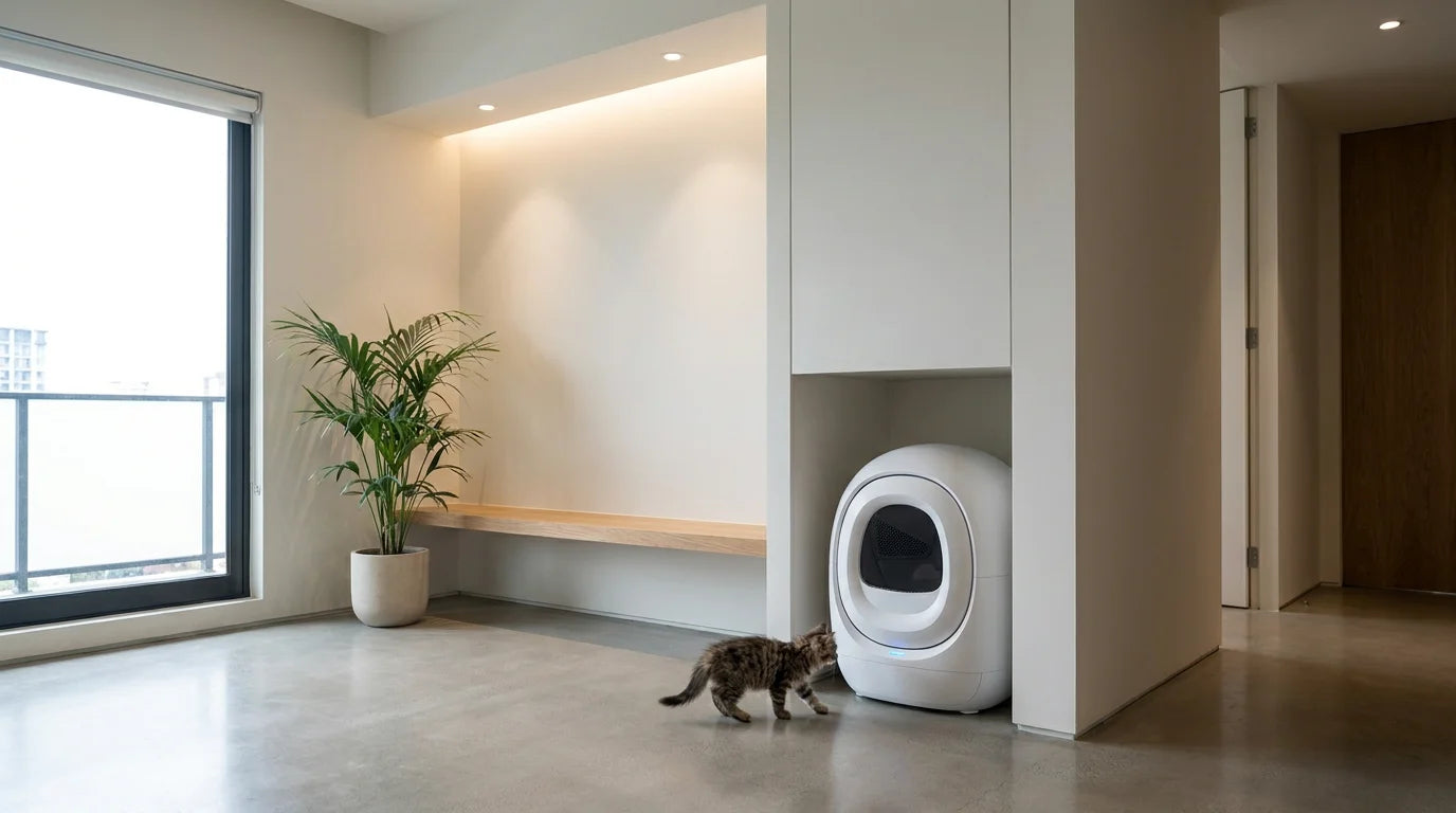 Smart Self-Cleaning Litter Box Banner