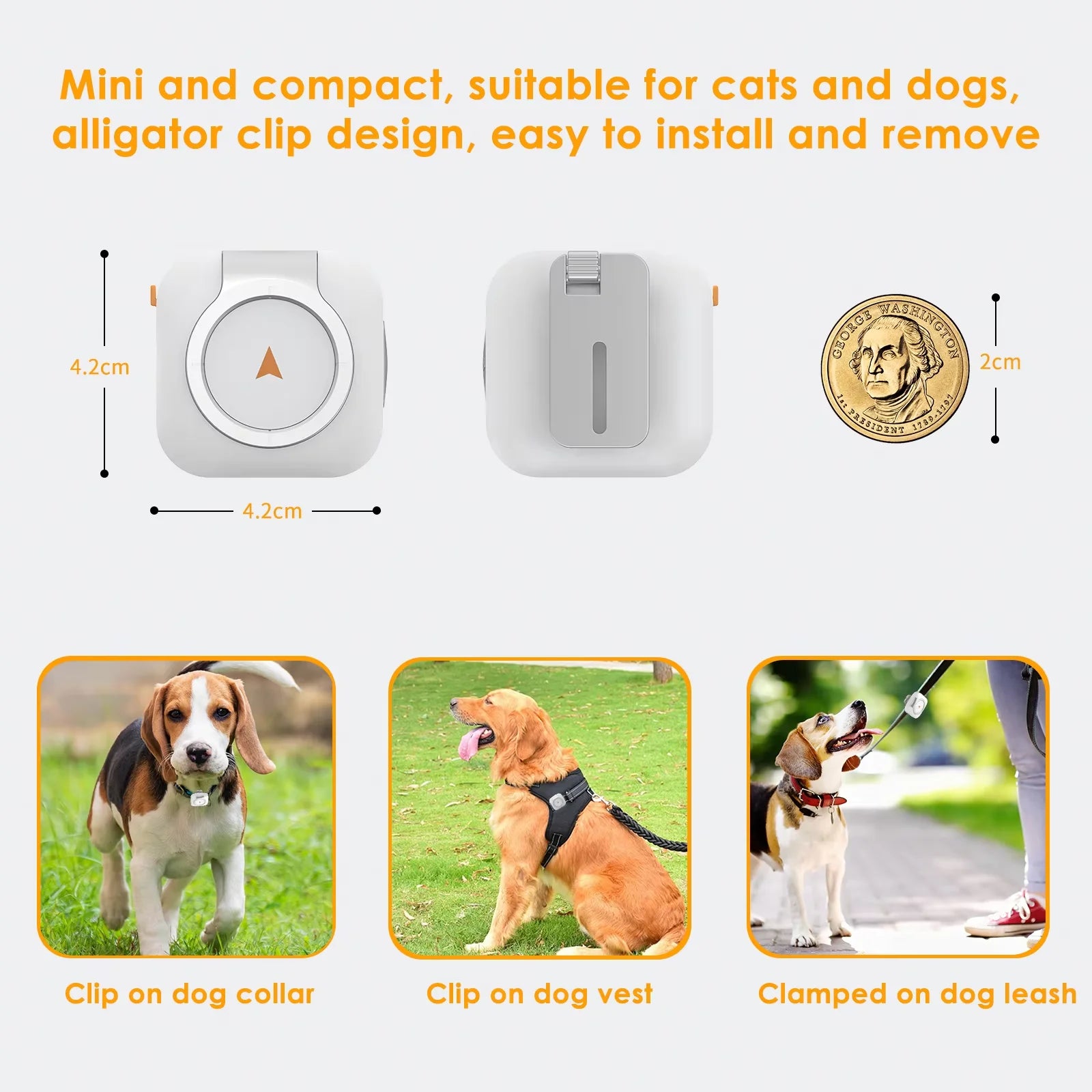 Carepetly™ Smart Health & Activity Tracker for Dogs & Cats