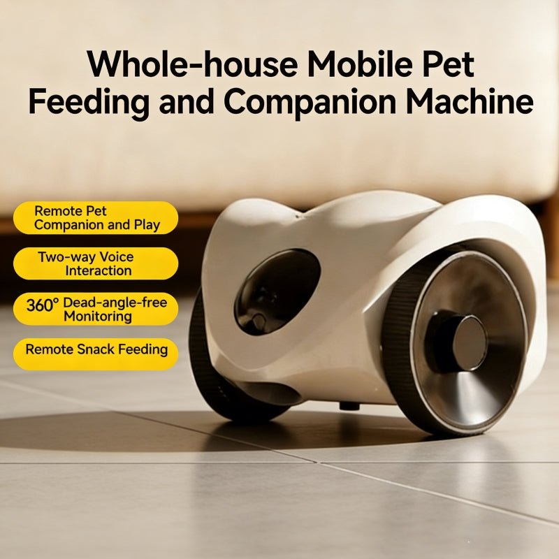 Carepetly™ Movable Companion Robot - The #1 EBO Max Alternative (No Monthly Fees)