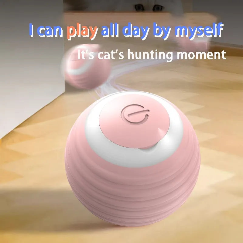 Carepetly™ Intelligent Moving Companion Ball - Self-Rolling Cat Toy