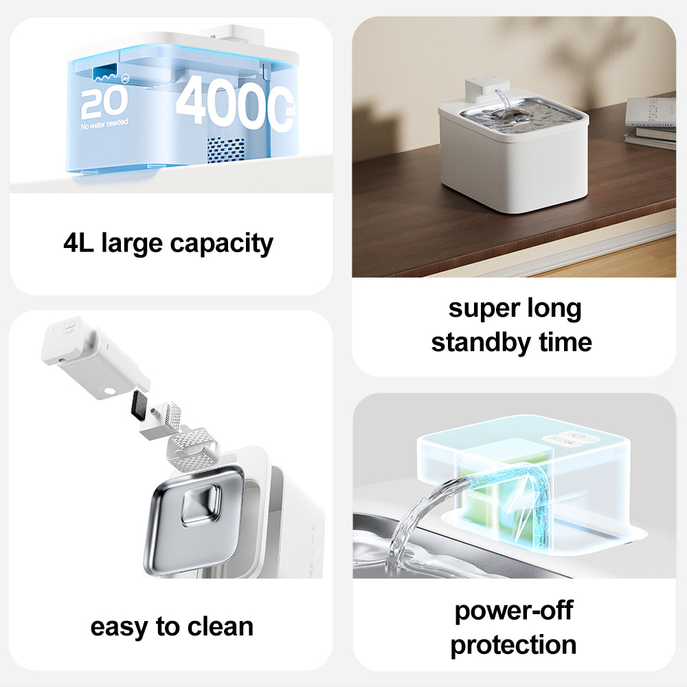 Carepetly™ Smart Hydration Monitor & UV Filtered Bowl