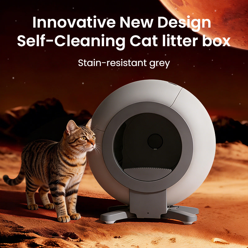 Carepetly™ Smart Self-Cleaning Litter Box | App-Controlled Odor Elimination