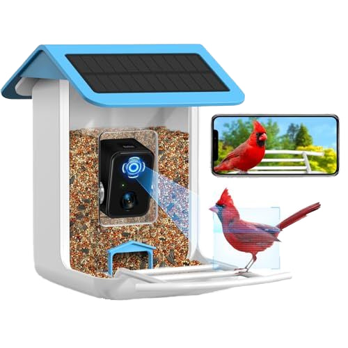 Carepetly™ Smart AI Bird Feeder with 1080P Camera - Bird Species ID