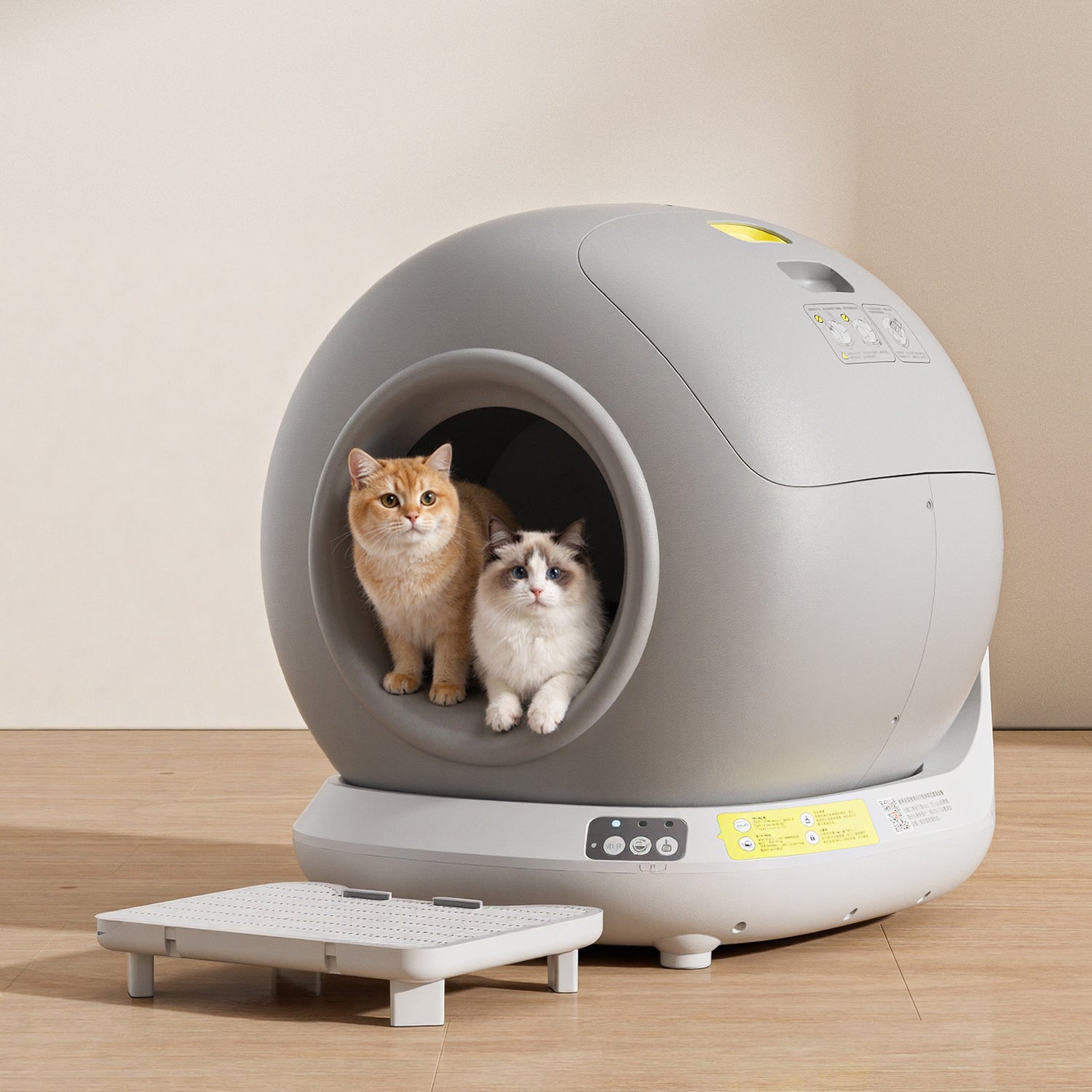 Carepetly™ Smart Self-Cleaning Litter Box | App-Controlled Odor Elimination