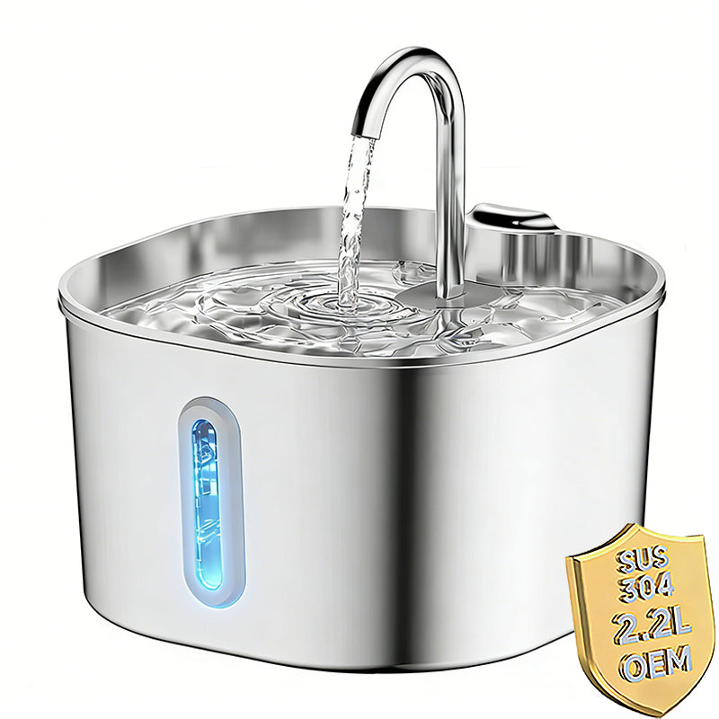 Carepetly™ Smart Ice-Cooling Water Fountain - UV-C Filtered (Summer Ready)