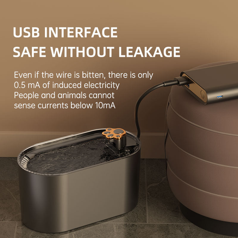 Carepetly™ Smart Ice-Cooling Water Fountain - UV-C Filtered (Summer Ready)