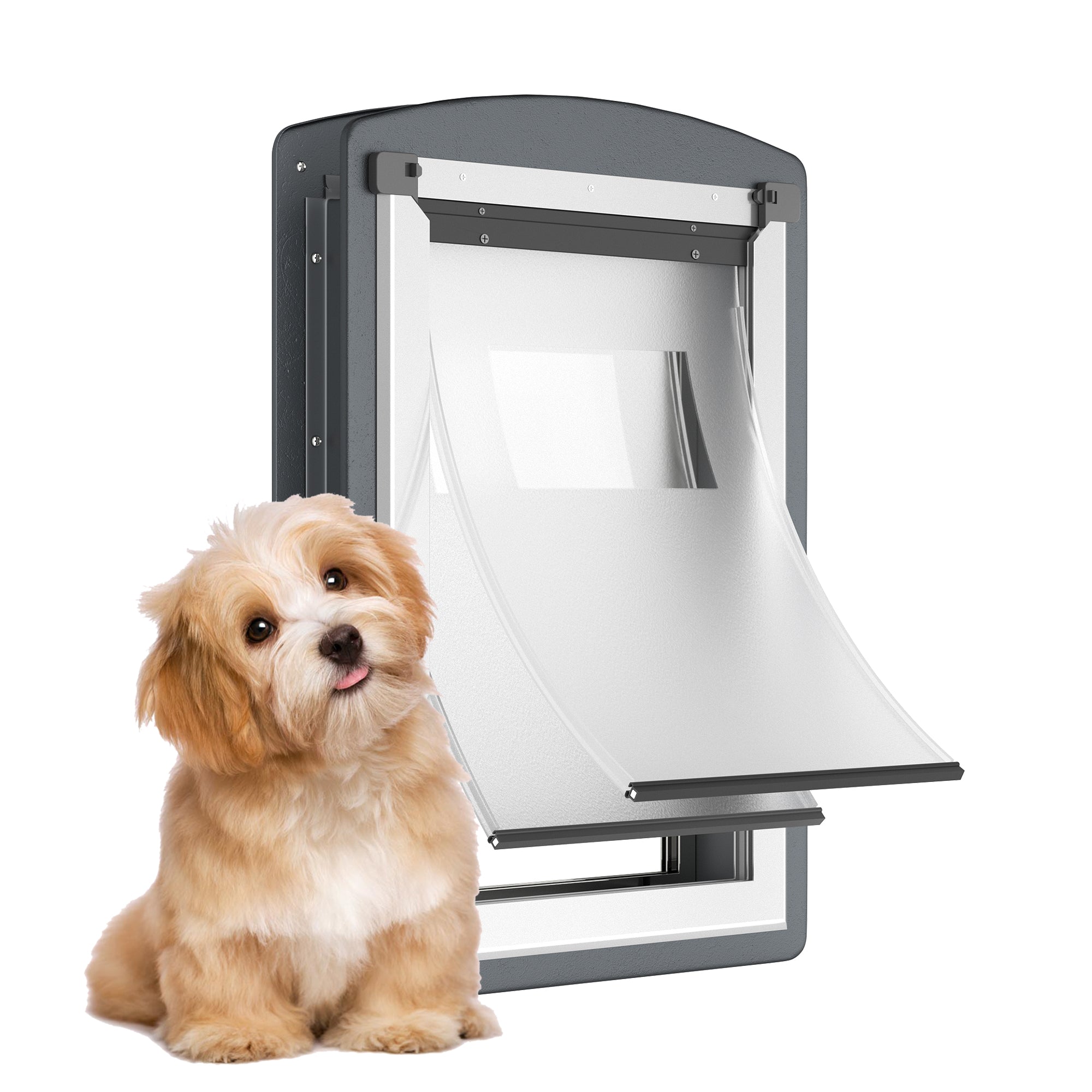 Carepetly™ Smart Microchip Pet Door - Secure & Selective Entry