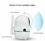 4K HD 360° Smart Indoor Pet Camera - Night Vision & Motion Tracking | Carepetly